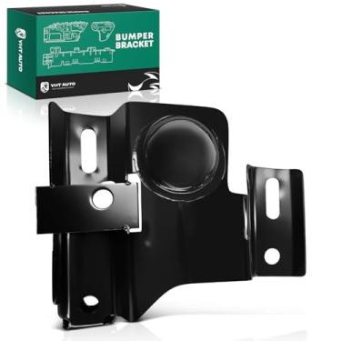 Imagem de YHTAUTO Suporte de para-choque dianteiro esquerdo do lado do motorista compatível com Ford Ranger 2001-2005, com reforço montado na estrutura, aço