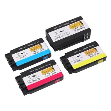 Imagem de AYNEFY Pacote de Combinação de Cartuchos de Tinta -estampa de Comprimento -953 954 955xl Black Cian Magenta Amarelo, Compatível Com OfficeJet Pro 7740 8710, Material de Prevenção de Calor PP para