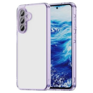 Imagem de Ranyi Capa para Bark Phone Pro (Samsung A36), Capa Bark Phone Pro (2025 17.0 cm Kids Smartphone), Capa traseira transparente flexível com cantos reforçados, fina, leve e proteção - Roxo