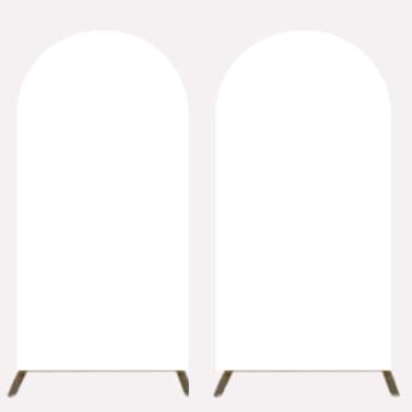 Imagem de CAPA PARA PAINEL DE FESTA 2X1 PAINEL ROMANO (BRANCO COMPLETO)