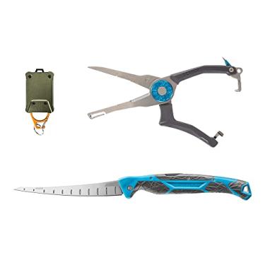 Imagem de Gerber Kit Gear Fish – Conjunto de ferramentas de pesca multiuso com hemoplier, cabo Defender e faca de filete dobrável com controlador – Equipamento de acampamento premium