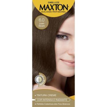 Imagem de Tintura Maxton Kit Prático 6.0 Louro Escuro Conquista.
