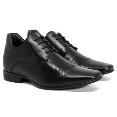 Imagem de Sapato Masculino Rafarillo Alth Aumenta 7cm Altura, Preto, 40