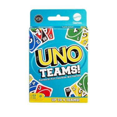 Imagem de Jogo de Cartas UNO Teams Original Mattel
