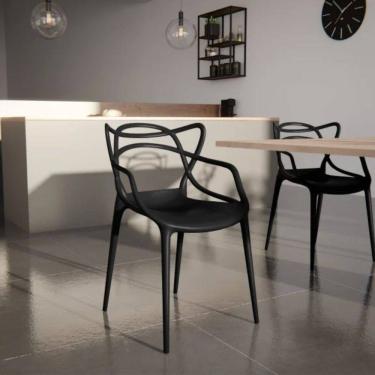 Imagem de Kit 2 Cadeiras Leitura Empilhável Sala Jardim