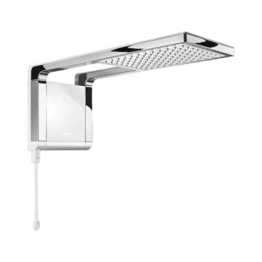 Imagem de Chuveiro Eletrônico Storm Branco Cromado 220v Lorenzetti