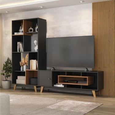 Imagem de Estante Home para Tv até 65 Polegadas com 1 Porta Prime Yescasa - Espr