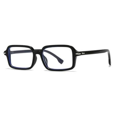 Imagem de Óculos de Sol Rivets Feminino UV400 Masculino com Lentes Transparentes e Armação para Esportes ao Ar Livre, Corrida e Ciclismo, Preto e Transparente