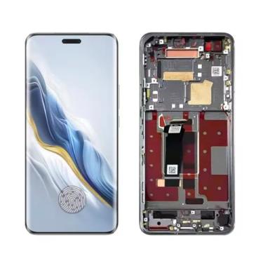 Imagem de Para Huawei Honor Magic 6 Pro BVL-AN16, BVL-N49 Tela LCD Touch Screen Magic 6 Pro 6Pro Moldura (Preto com Moldura)