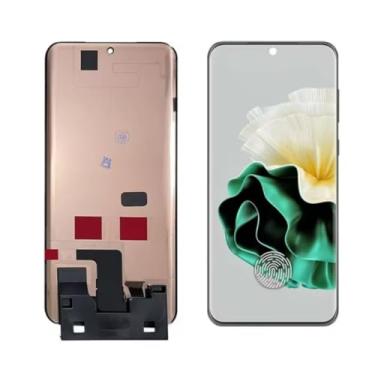 Imagem de Para Huawei P60 LNA-AL00 LX9 Display LCD Touch Screen Digitalizador Montagem com Moldura P60 Pro MNA-AL00 LX9 Tela de Exibição (P60 Sem Moldura)