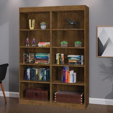 Imagem de Estante Livreiro Multiuso 8 Prateleiras 1,71m Office Jequitiba J&amp;a Jequitibá