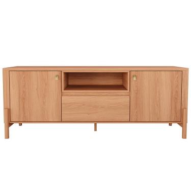 Imagem de Rack Bancada Para Tv De Até 70 2 Portas 1 Gaveta Gleyce Jequitiba