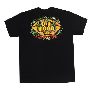 Imagem de Camiseta Diamond X Layback Co. Tee - Preto-Masculino