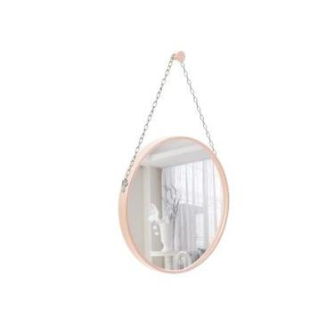 Imagem de Espelho Decorativo Adnet Alça Corrente 60cm Redondo