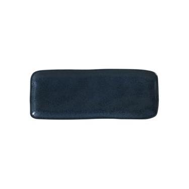 Imagem de Conjunto com 4 Travessas Retangular Média Orgânico Night Blue 33x13cm