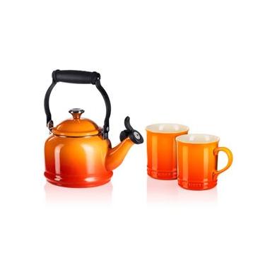 Imagem de Kit Coador De Café Com Caneca Seattle Laranja 400Ml - Le Creuset Esmaltado