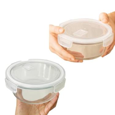 Imagem de Pote Hermético de Vidro Redondo, 980 ml