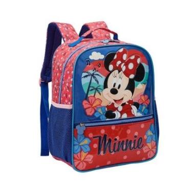 Imagem de Mochila Escolar 35cm Minnie Tropical-Feminino