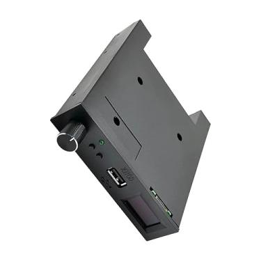 Imagem de Mustpoint SFR1M44-U100LQD-435 emulador de unidade de disquete MCU com codificador rotativo FlashFloppy Preto