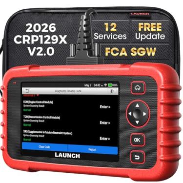 Imagem de Launch Scanner Obd2 Crp129X - 2021 mais recente ferramenta de digitalização para leitor de código Eng/Abs/Srs/transmissão, óleo/Epb/Sas/Tpms redefinir acelerador de diagnóstico de correspondência de