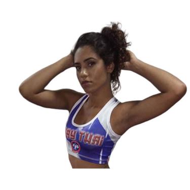 Imagem de Top Compressão Feminino Forração Dupla - 1801 - Muay Thai - PP