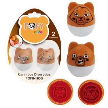 Imagem de CARIMBOS DIVERTIDOS FOFINHOS - FF3001 - FOFY