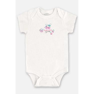 Imagem de Body em Suedine Bebê Menina Up Baby, Bege, GG