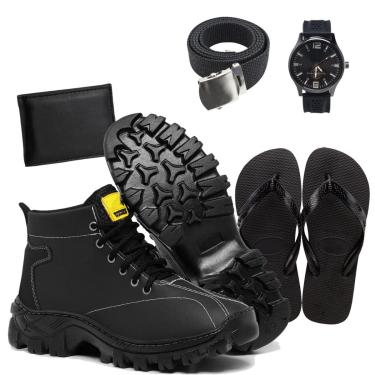 Imagem de Bota Masculina Adventure Confortavel + Kit Completo-Masculino