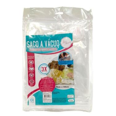 Imagem de Saco a Vácuo Transparente 70cm x 100cm - ZUN0621 - Art House