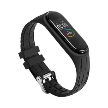 Imagem de Pulseira De Silicone Esportiva Para Xiaomi Mi Band 7 6 5 4 3 Acessório