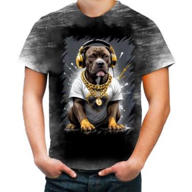 Imagem de Camiseta Desgaste Pitbull com Headphones 8 - Kasubeck Store®, M