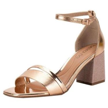 Imagem de Sandália Feminina Salto Grosso Beira Rio 8536102-Feminino