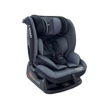 Imagem de Cadeira Infantil para Carro 4Road 0 a 36kg Preto e Cinza Burigotto, Ci