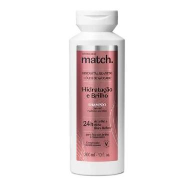Imagem de Shampoo Match Hidratação e Brilho 300ml - O Boticário