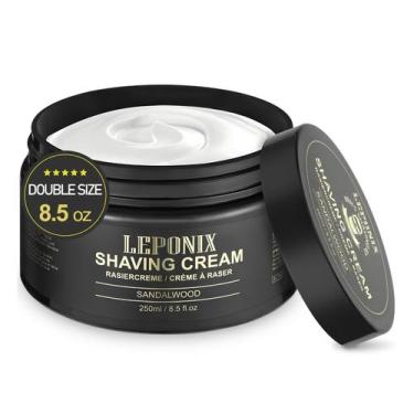 Imagem de Creme de Barbear LEPONIX 250 ml Sândalo Hidratante