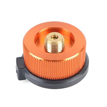 Imagem de 1 PCS Adaptador de fogão de acampamento Adaptador de propano Válvula Lindal Adaptador de botija de butano Cilindro e conversor de cartuchos de gás