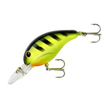 Imagem de Band-It Iscas de pesca Crankbait Series 100 200 e 300, listras pretas Chartreuse, série 200 (mergulhos até 2,5 m) (BDT206)