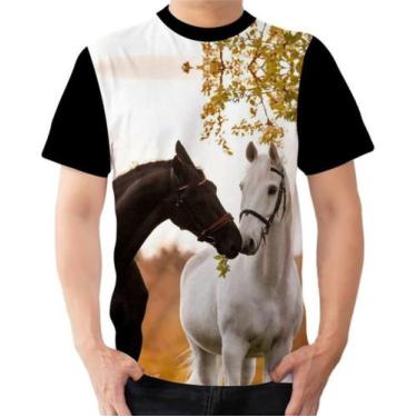 Imagem de Camiseta Camisa Personalizada Animal Cavalo Cavalgar Esilo 9 - Dias No