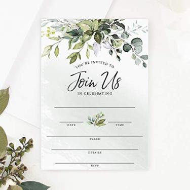Imagem de Eucalipto verde, Join Us Invitations