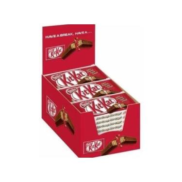 Imagem de Chocolate Kit Kat Ao Leite 41,5G Caixa C/24Unid - 996G - Nestlé