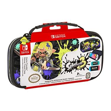 Imagem de Game Traveler RDS Splatoon 3 Nintendo Switch Case - Switch OLED Case for Switch OLED, Switch & Switch Lite, Adjustable Viewing Stand & Game Storage, Deluxe Handle, Licensed Nintendo Switch game case