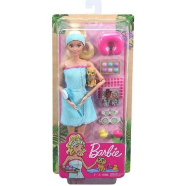 Imagem de Boneca - Barbie Fashion - Dia De Spa Com Filhotinho - Gkh73 Mattel
