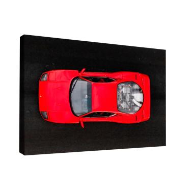 Imagem de Quadro Ferrari F40 Vermelha Cima -- BR ARTES