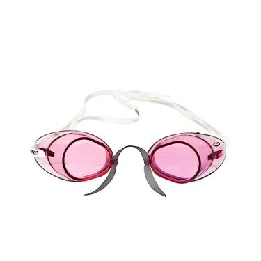 Imagem de Óculos para Natação Swedish Pro, Hammerhead, Adulto Unissex, Rosa/Transparente