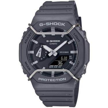 Imagem de Relógio CASIO G-SHOCK gray anadigi masculino GA-2100PTS-8ADR