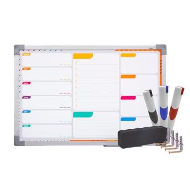 Imagem de Kit Planner Mdf Colors Soft Pop STALO, 60x40