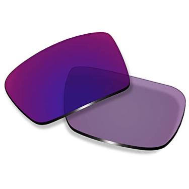 Imagem de Betterun Lentes de reposição de policarbonato ametista para Oakley Gascan