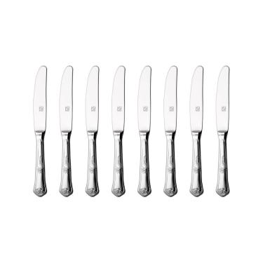 Imagem de Kit 8 Facas de Mesa Hercules Classic Aço Inox 493-003P