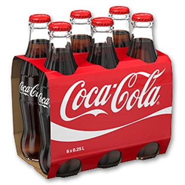 Imagem de Refrigerante Coca Cola Original Vidro 250ml (6 unidades)