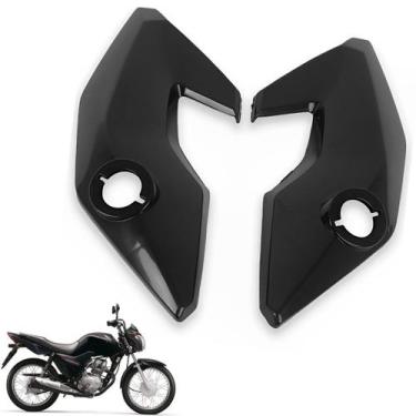 Imagem de Bananinha Do Farol Honda Titan 150 2014 Fan 125 2016 Preto - Protork